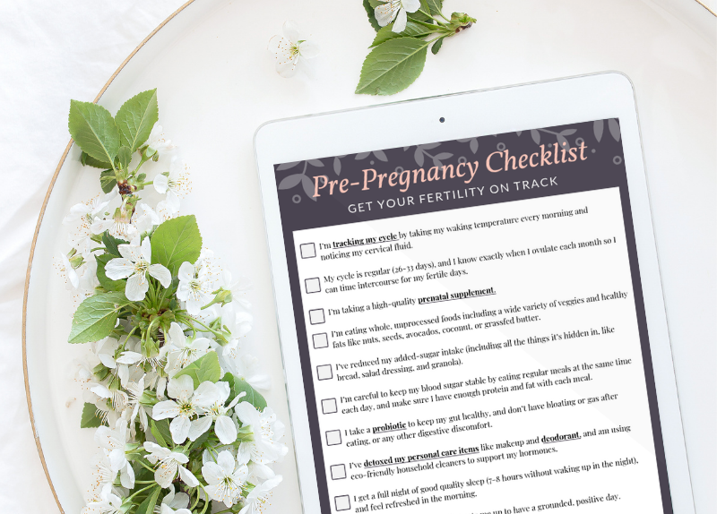 Download your free
Pre-Pregnancy Checklist